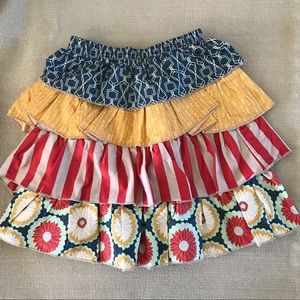 NEW 5/6 TIERED RUFFLE SKIRT